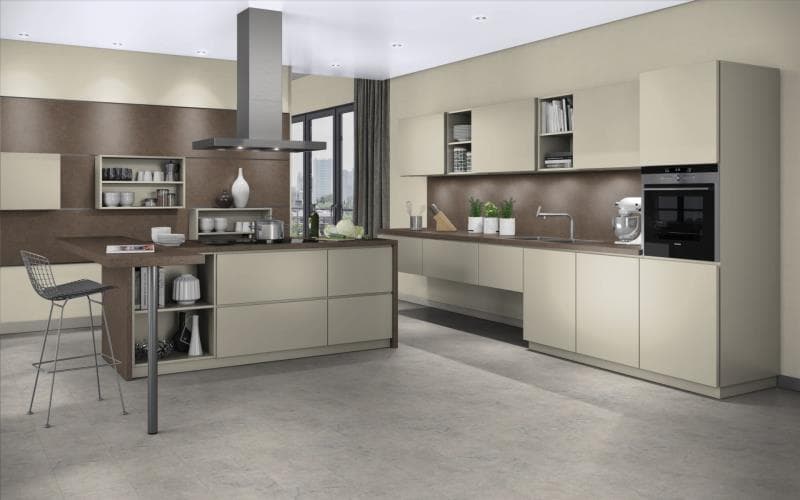 Treviso Handle-less Matt Mussel